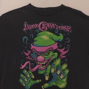 Insane Clown Posse Short Sleeve Crew Neck Band T Shirt Adult Mens Size XL Black